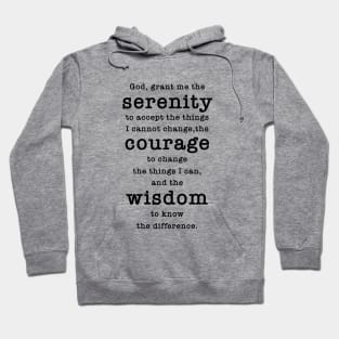 Serenity Prayer Hoodie